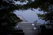 Chairs On The Dock